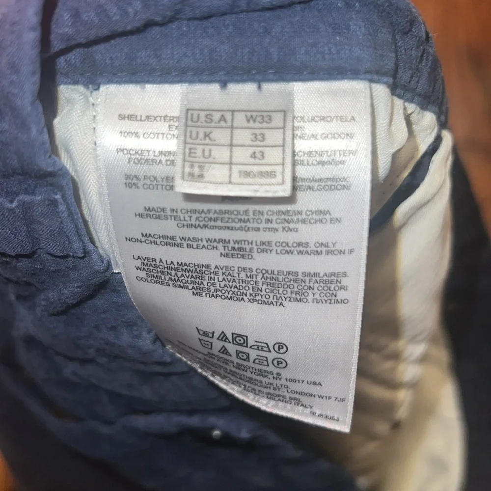 Brooks Brothers Bermuda short shorts Navy - W33